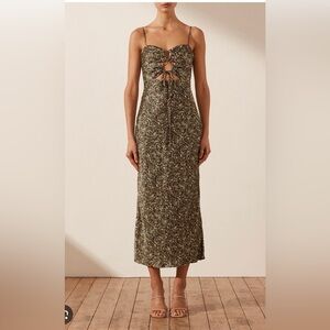 Shona Joy Floral Midi Dress